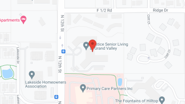 Solstice at Grand Valley in google map