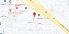 Brookdale Danville in google map