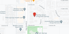 Cottages at Palm Springs in google map