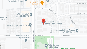 Cottages at Palm Springs in google map