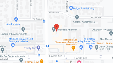 Marbella Anaheim in google map