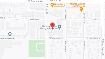 Solstice at Palatine in google map