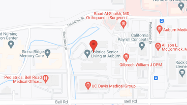 Solstice at Auburn in google map