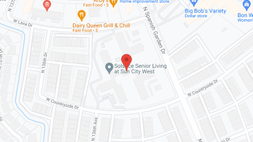 Solstice at Sun City West in google map