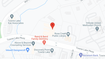 Oaks at Towne Lake in google map