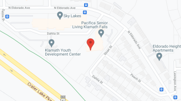 Klamath Falls Senior Living in google map