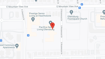 Ellensburg Senior Living in google map