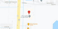 Elegance at Lake Worth in google map
