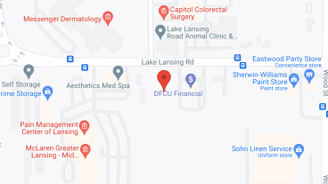 The Indigo at Lansing in google map
