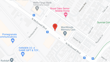 MuirWoods Memory Care in google map