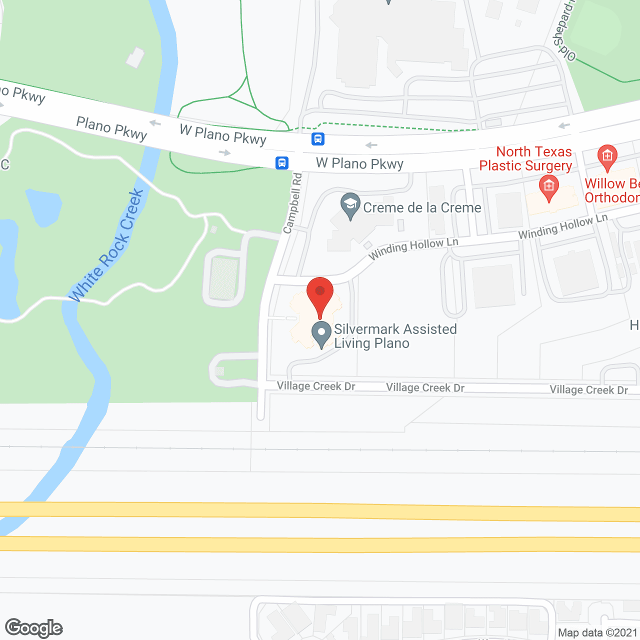Silvermark Memory Care in google map