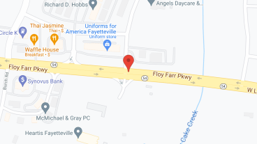 Village Park Fayetteville in google map