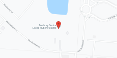 Danbury Huber Heights in google map