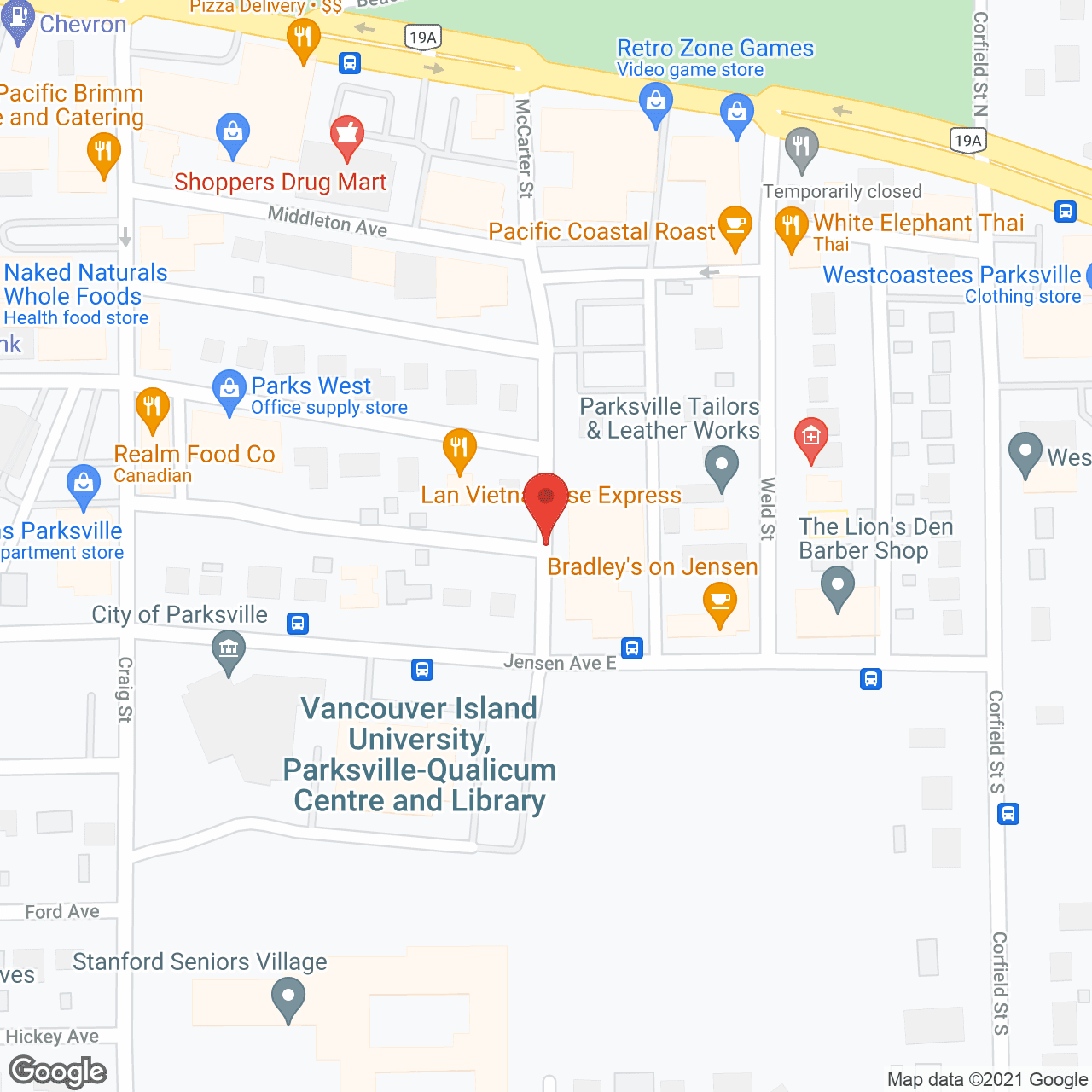 Elizabeth Manor Seniors Home in google map