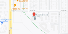 San Marino Retirement Community in google map