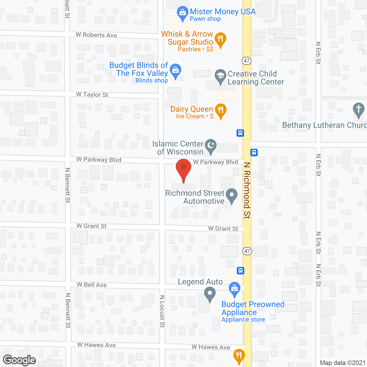 Richmond Springs in google map