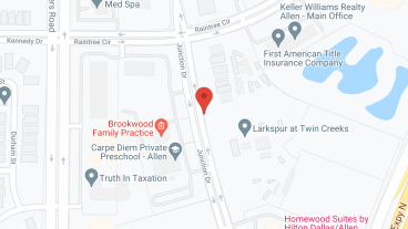 Larkspur at Twin Creeks in google map