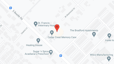 Cedar Crest Memory Care in google map
