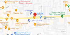 Atria Patchogue in google map