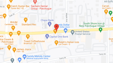 Atria Patchogue in google map