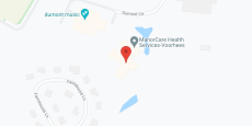 Voorhees West in google map