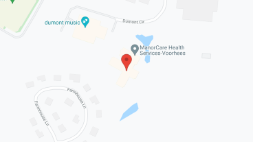 Voorhees West in google map
