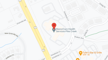 Pike Creek in google map