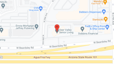 Deer Valley Senior Living in google map