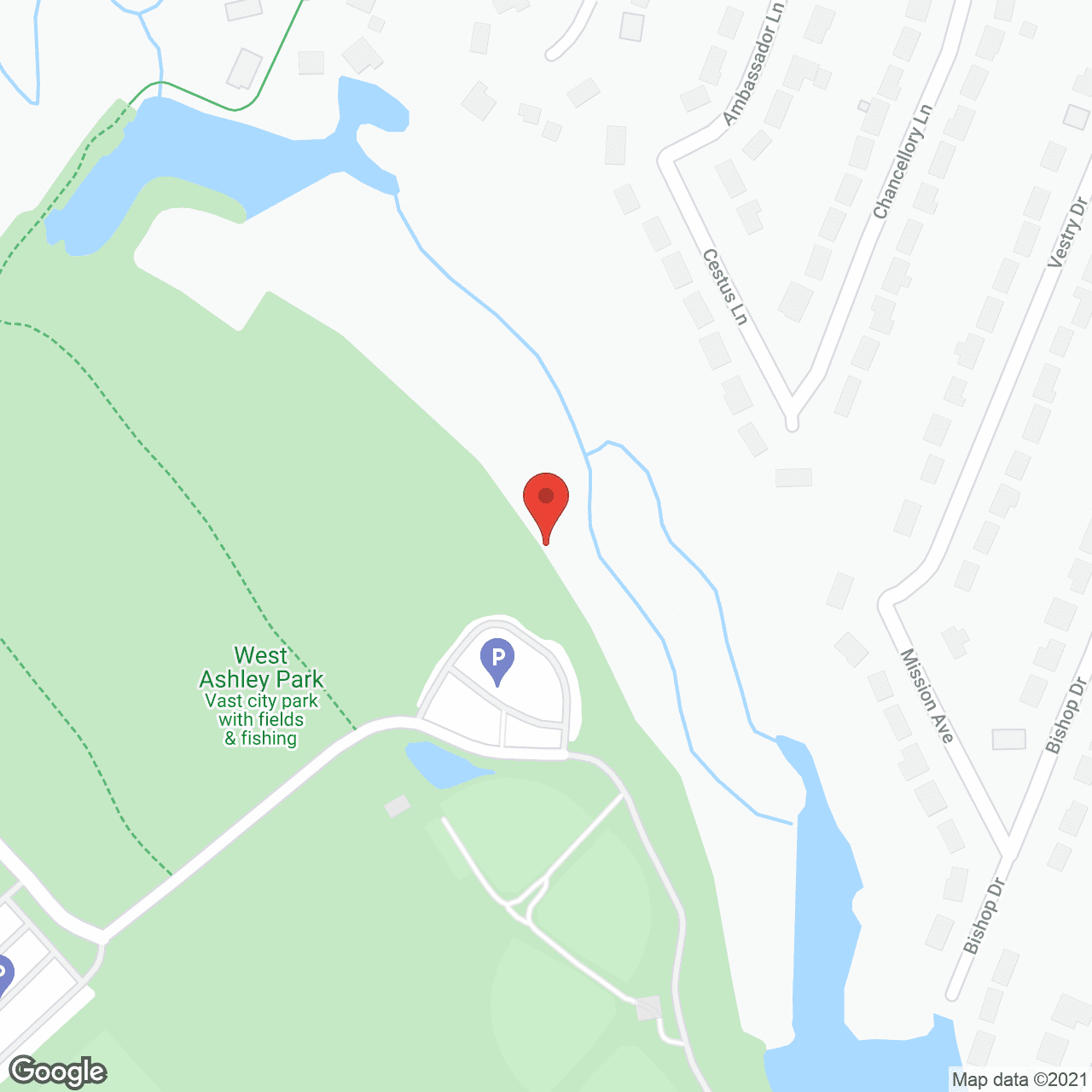 The Addison of West Ashley in google map