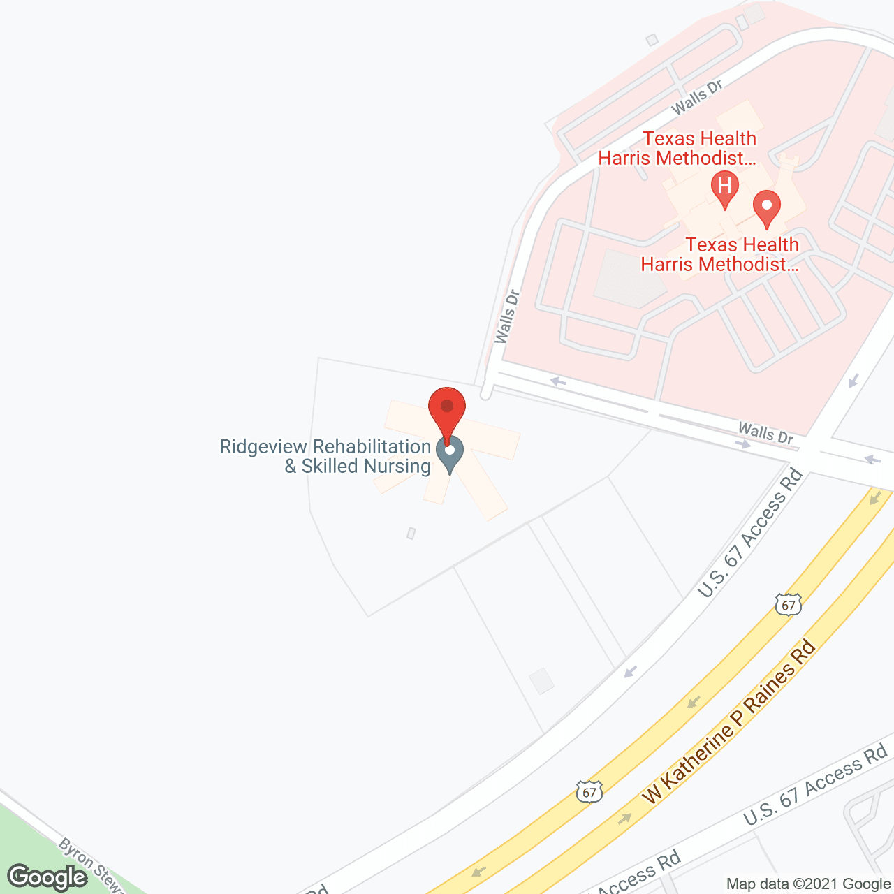 Ridgeview Rehabilitation & Skilled Nursing in google map