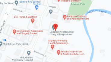 Viva Senior Living at Hagerstown in google map