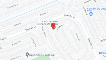 1 A A A Assisted Living at Wellington in google map