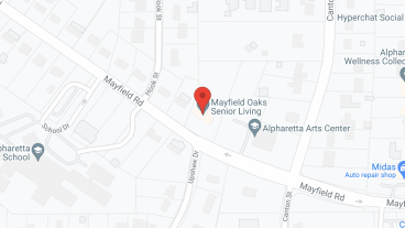 Mayfield Oaks in google map