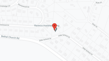 Raveica Assisted Living in google map