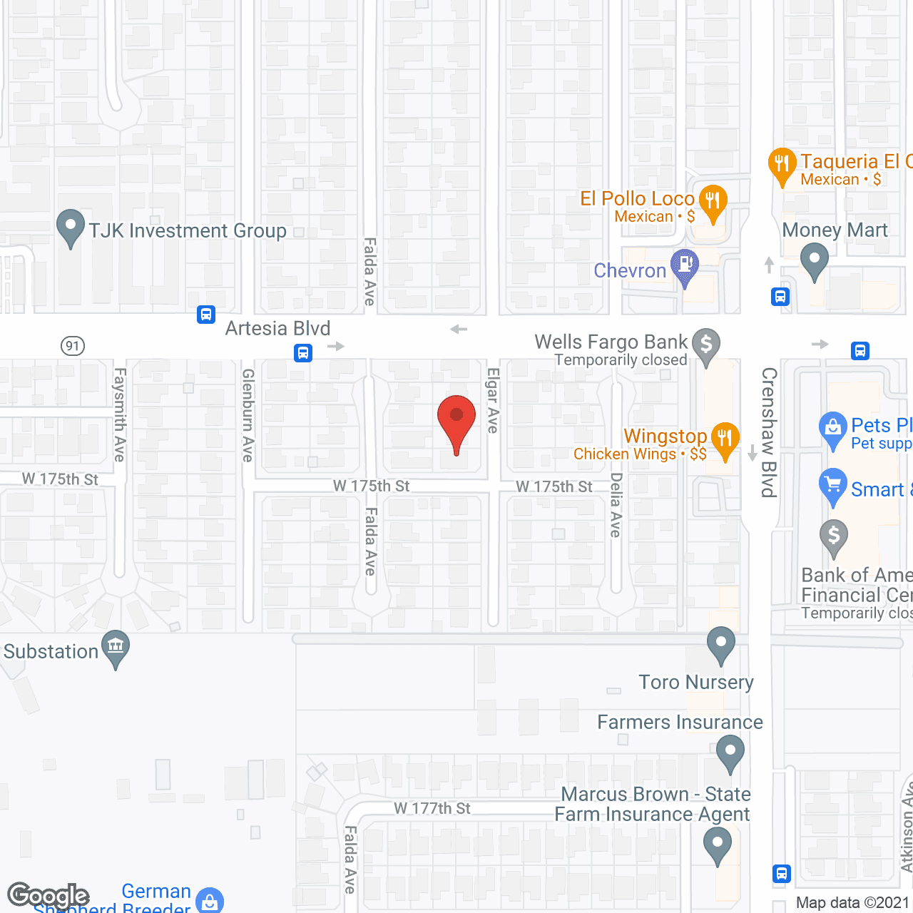 Royal Palms Villa in google map