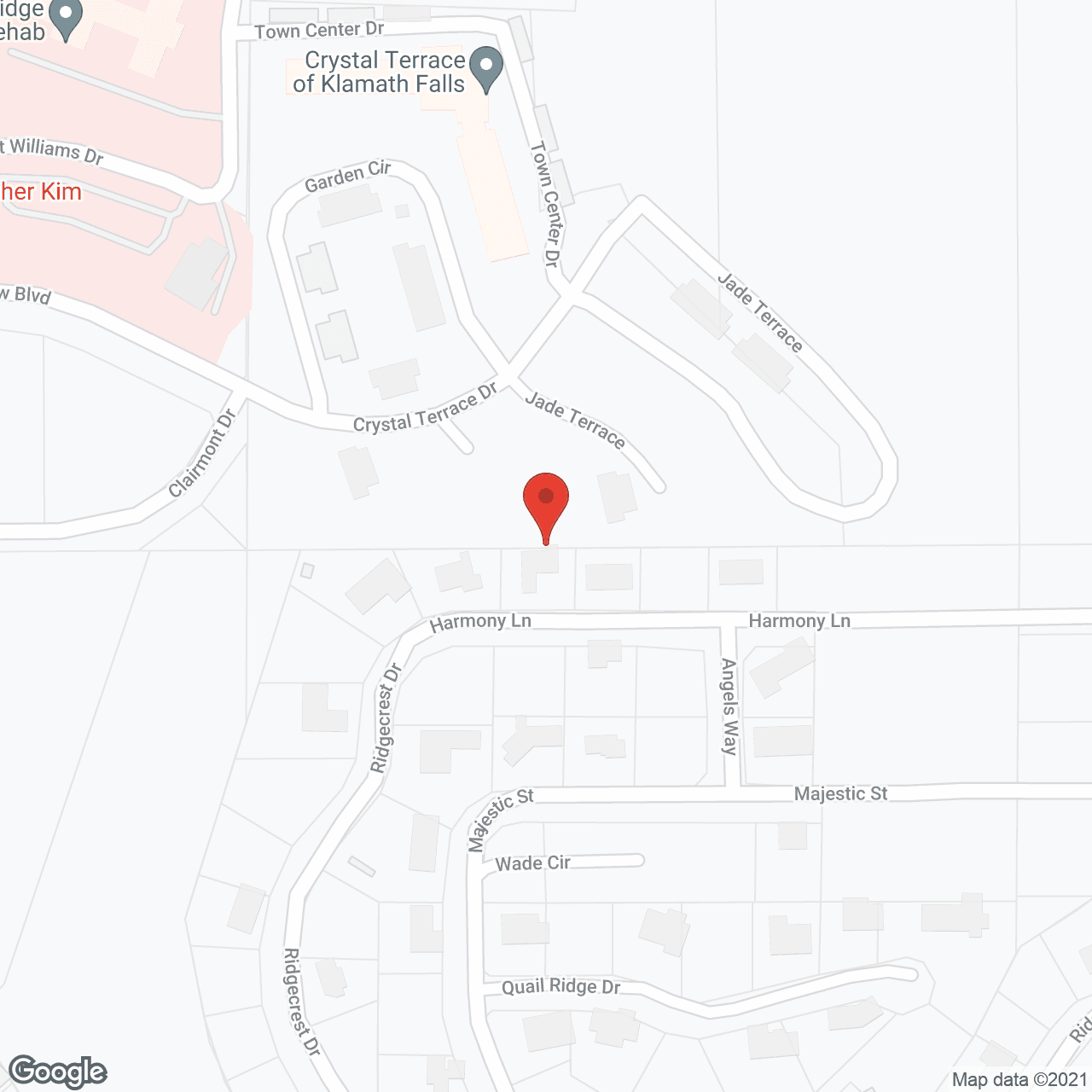 Quail Park of Klamath Falls Memory Care in google map