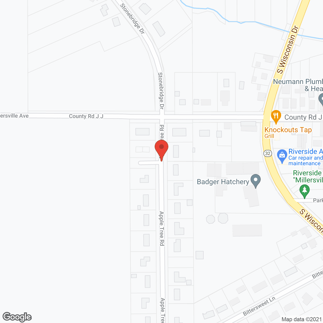 Harvest Home Howards Grove in google map