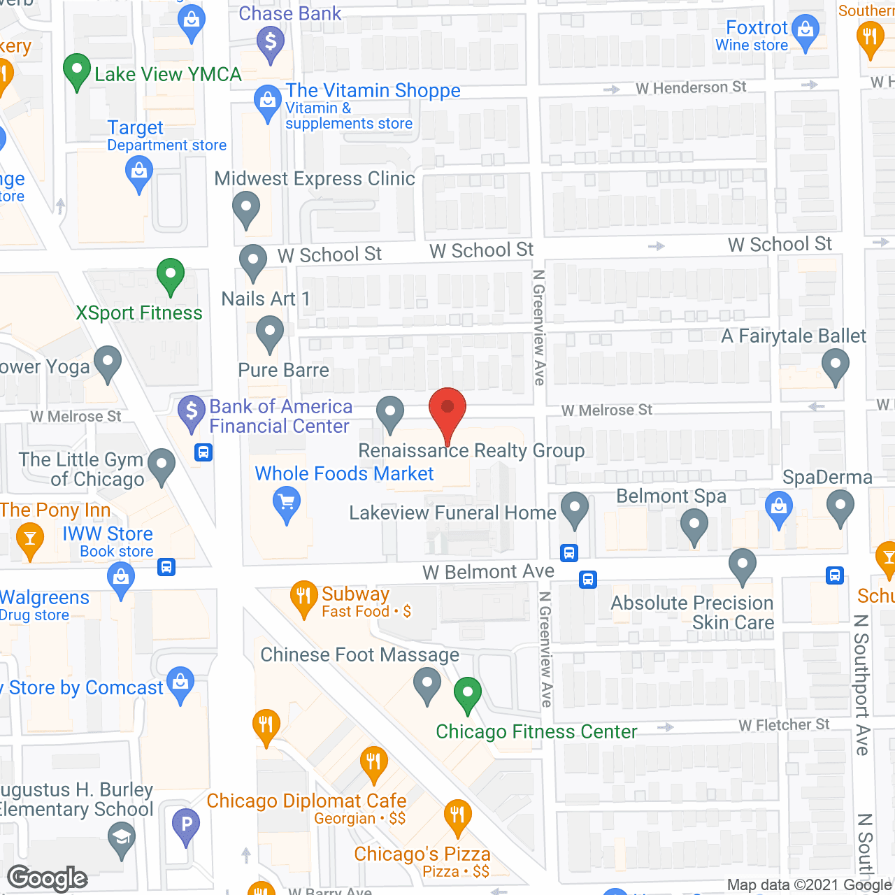 The Pointe at Greenview in google map