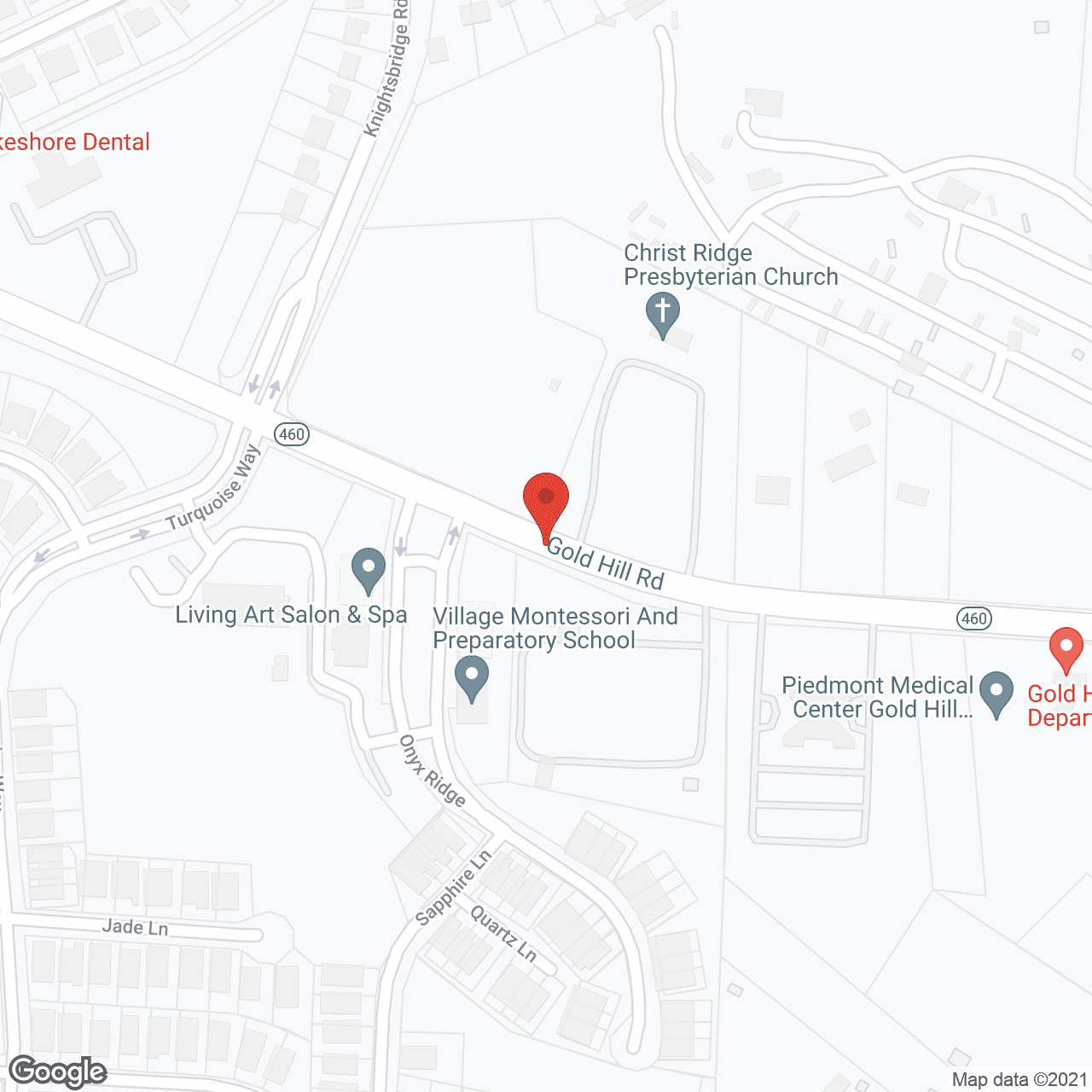 Lavender Hills Fort Mill in google map