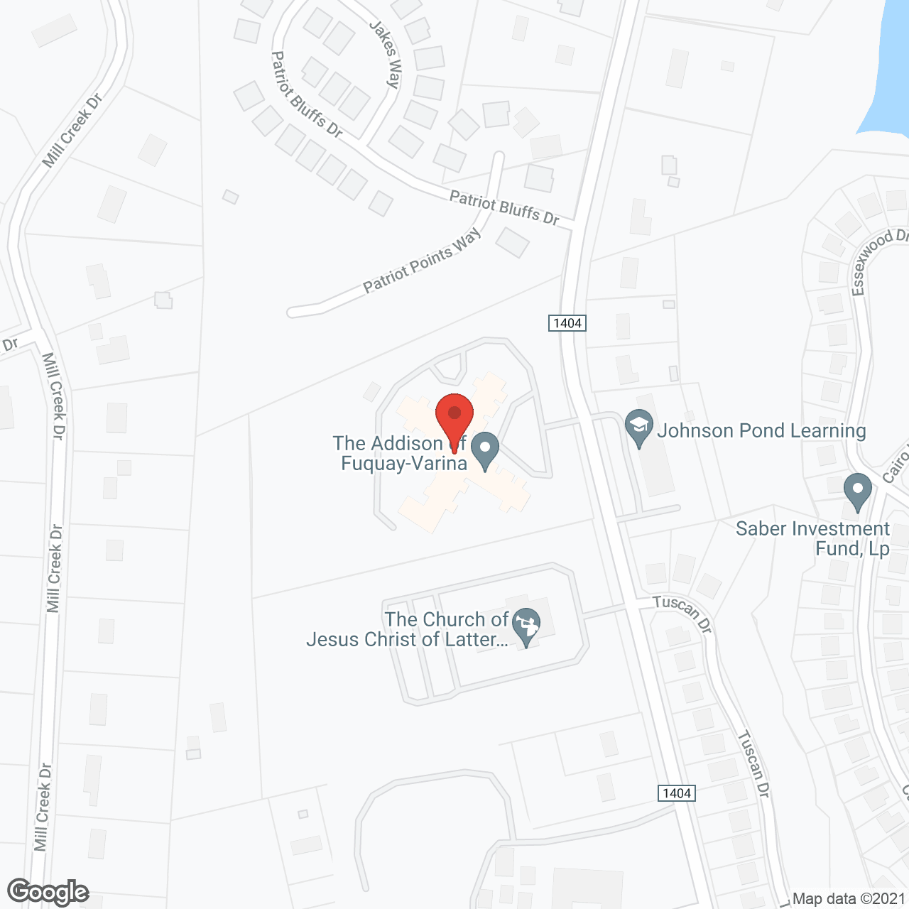 TerraBella Fuquay-Varina in google map