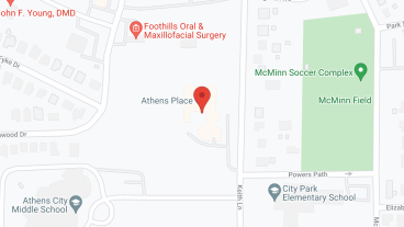 The Groves at Athens in google map