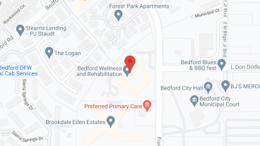 Bedford Wellness in google map