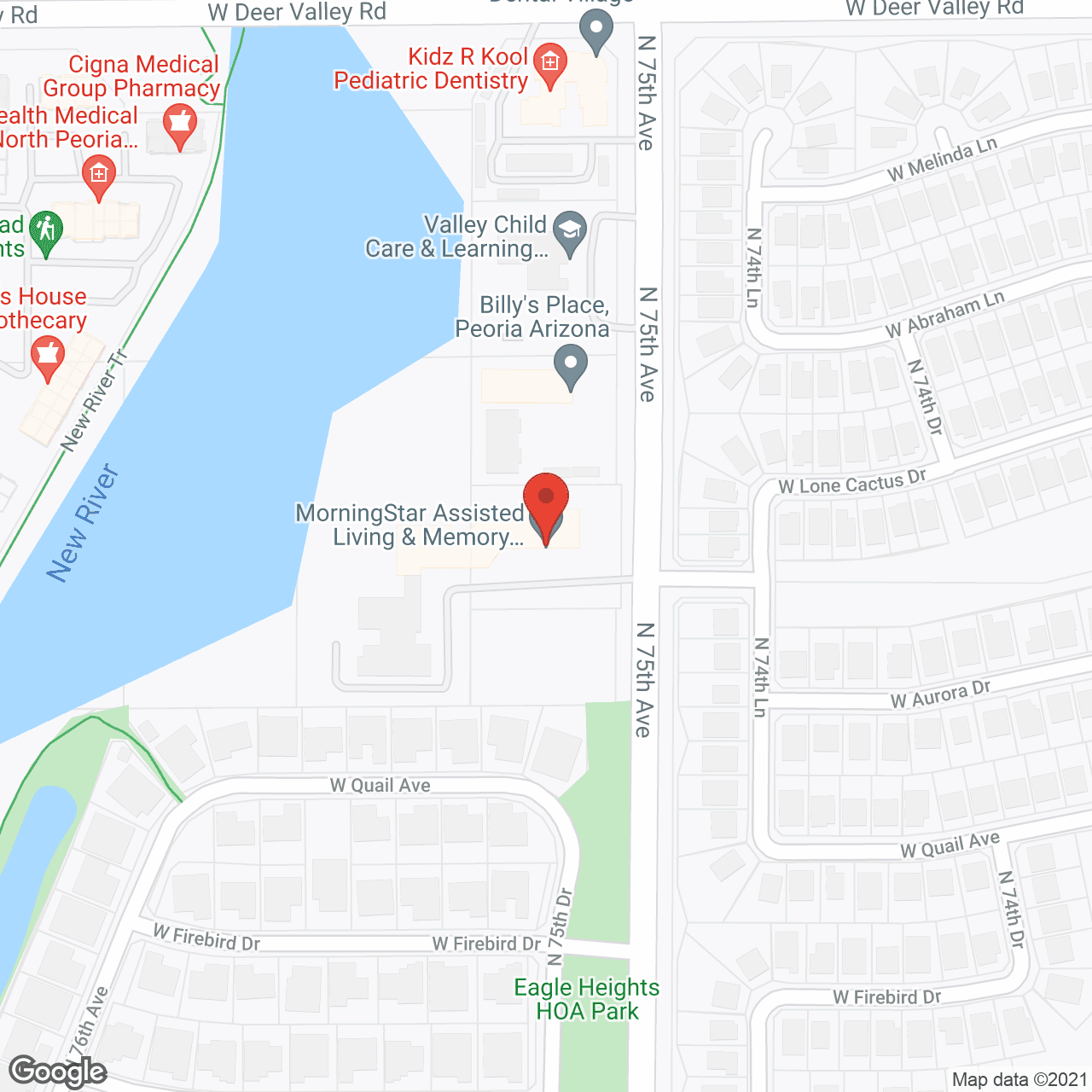 Orchard Pointe at Glendale Assisted Living and Memory Care in google map