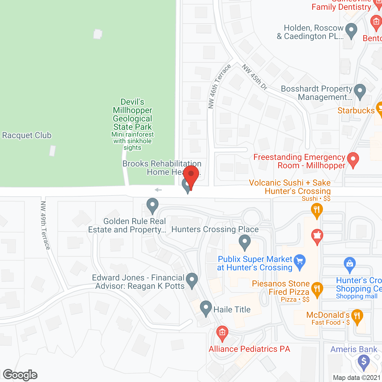 Radiance of Gainesville in google map