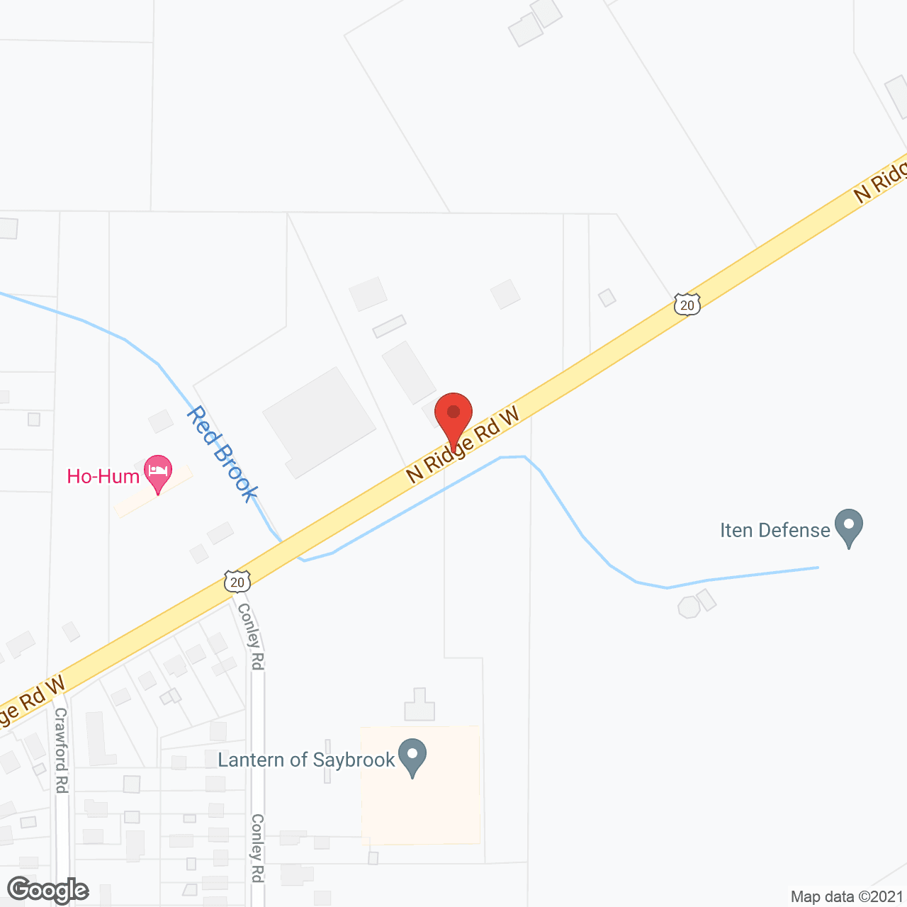 Meadow Falls of Saybrook in google map