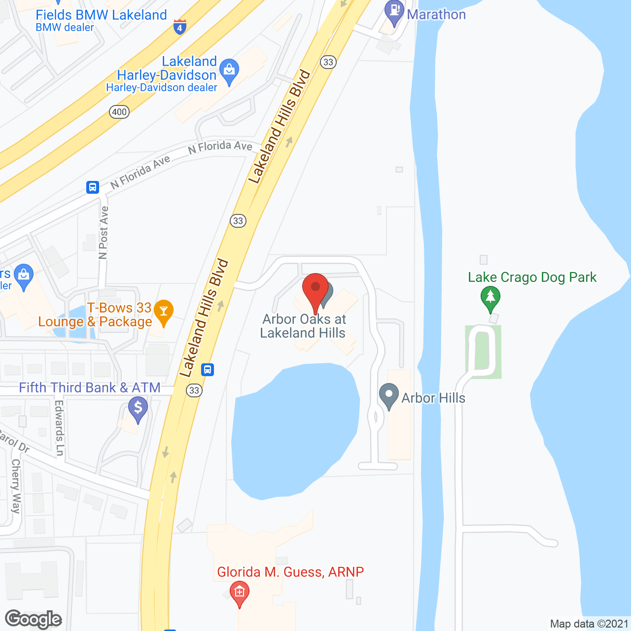 Colliers at Lakeland Assisted Living and Memory Care in google map