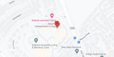 Adante Independent Living in google map