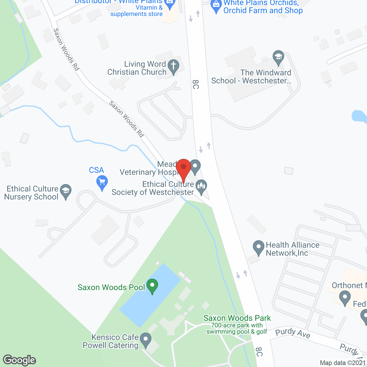 The Ambassador of Scarsdale in google map