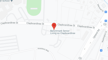 Benchmark Senior Living on Clapboardtree in google map