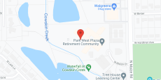 Park West Plaza in google map